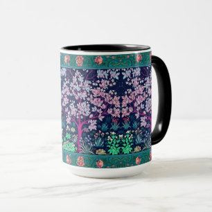 Taza Árbol de la Vida Vintage Pre-Raphaelite de William
