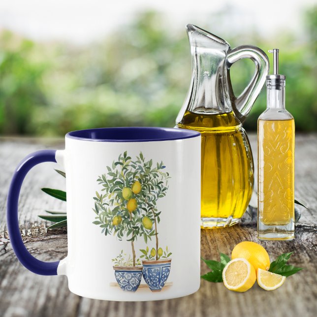 Taza Árbol de limón acuático y olivo (Subido por el creador)