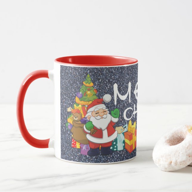 Taza árbol de Navidad (Con donut)