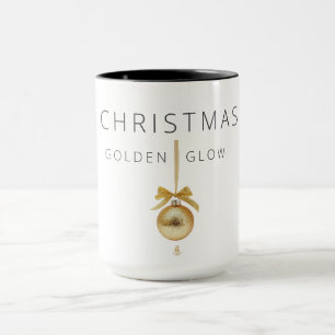 Taza Árbol de Navidad con Arte de Línea Minimalista K