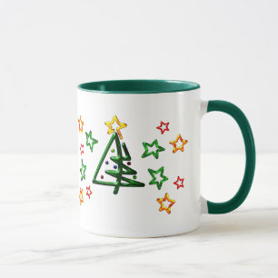 Taza Árbol de Navidad cromado Tubular