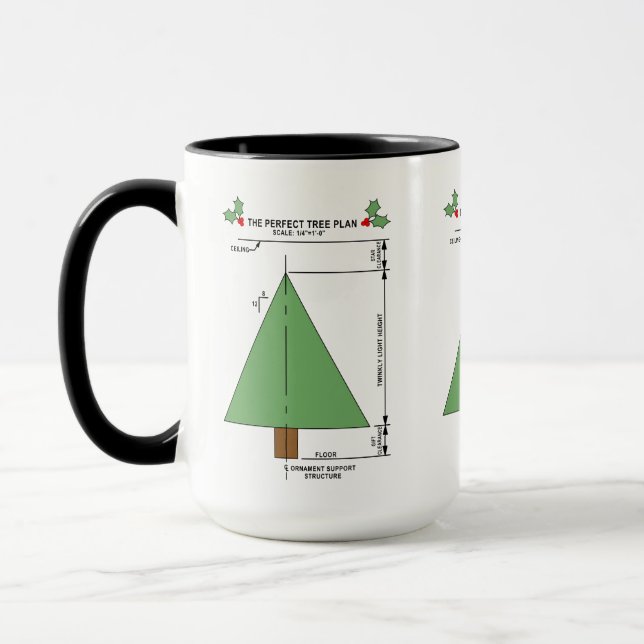 Taza Árbol de Navidad perfecto (Izquierda)