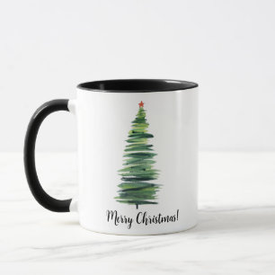 Taza Árbol de navidad verde