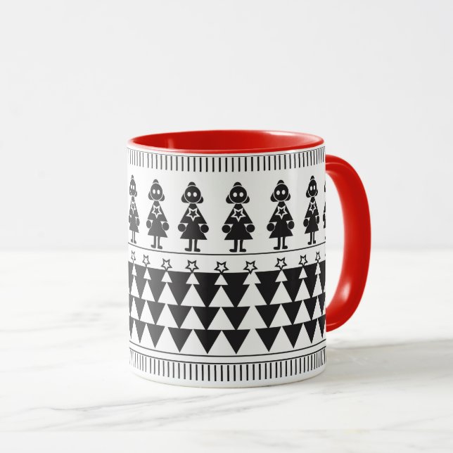 Taza Árbol de Navidad y villancicos (Anverso derecho)