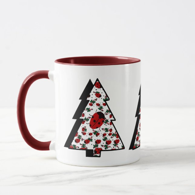 Taza Árbol de parásitos navidades (Izquierda)