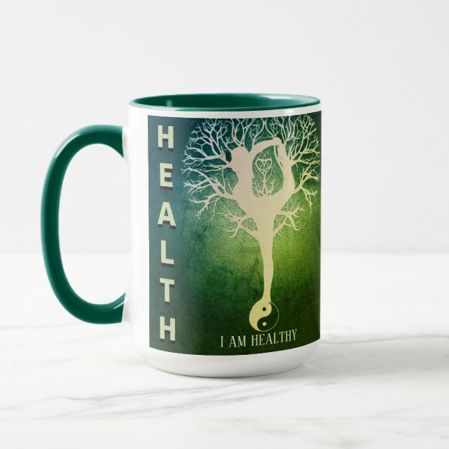 Taza Árbol de salud y vitalidad (Izquierda)