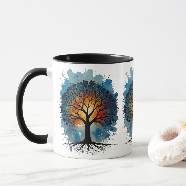 Taza Árbol de vida (Con donut)