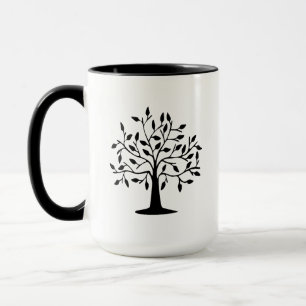 Taza Árbol de vida - Mug con color interior - Árbol d
