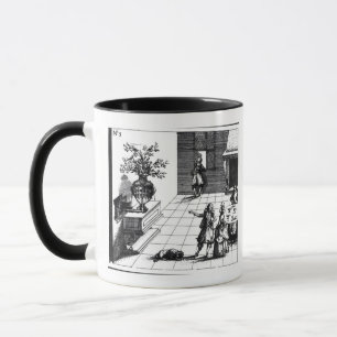 Taza Árbol musical de la canción del pájaro, c.1670