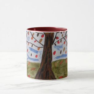 Taza Árbol otoñal