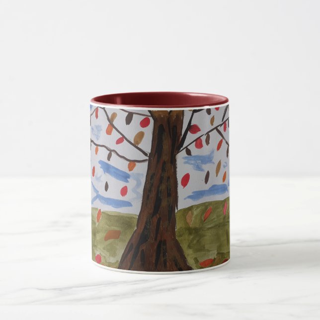 Taza Árbol otoñal (Centro)