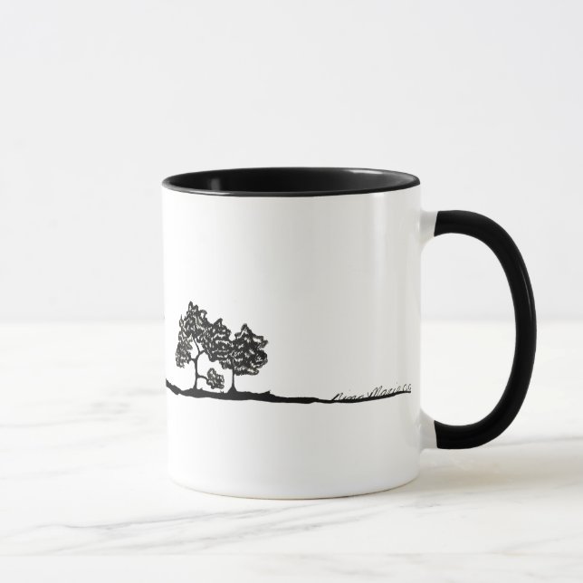 Taza árboles (Derecha)