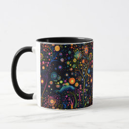 Taza Árboles brillantes y brillantes