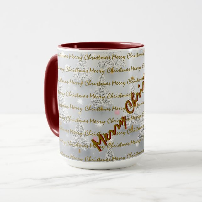 Taza Árboles de Navidad de lujo populares (Anverso izquierdo)