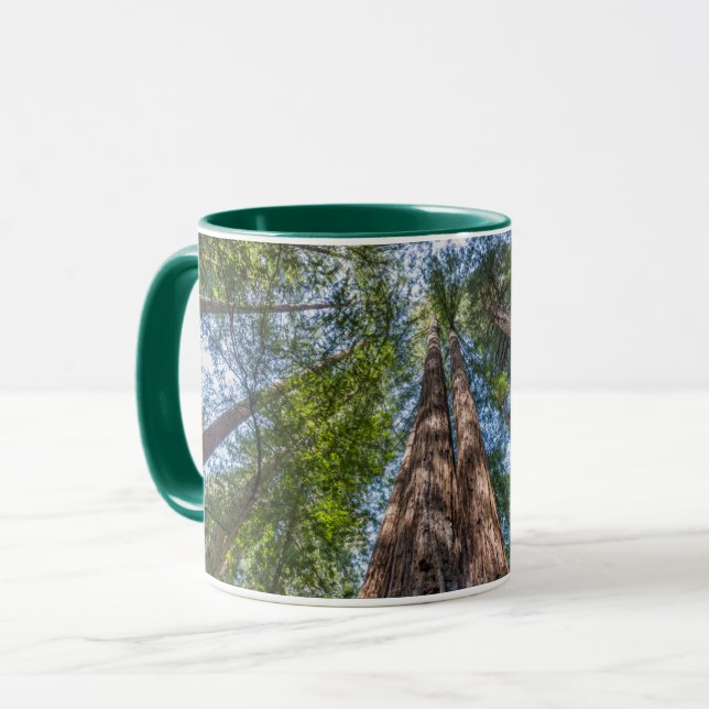 Taza Árboles de secuoya | Condado de Marin, California (Anverso izquierdo)