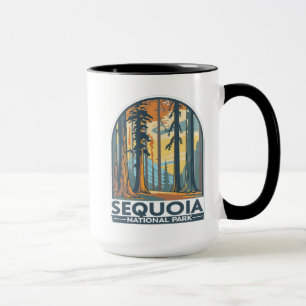 Taza Árboles Gigantes de Secuoya del Parque Nacional Se