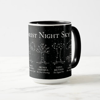 Taza Arborist Night Sky Black 15 oz.