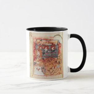 Taza Arca de N.A.L 2334 fol.10v Noah, de 'De Tours Pent