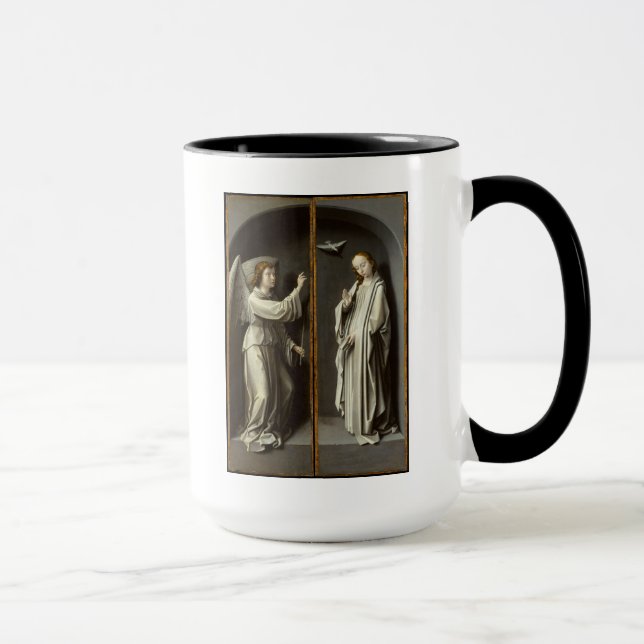 Taza Arcángel Gabriel; La Virgen anuncia (Derecha)