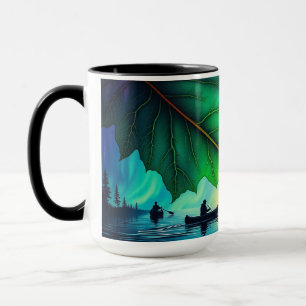 Taza Arce Aurora Canoa Guía Río Azul