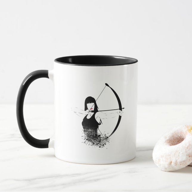 Taza Archer femenino (Con donut)
