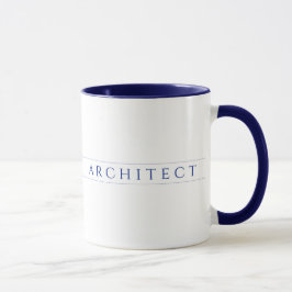 Taza ARCHITECT Navy Combo Mug