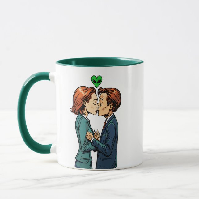 Taza Archivos X Amar (Izquierda)