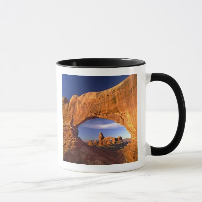 Taza Arco de torreta, Parque Nacional Arches, Utah, Est (Derecha)