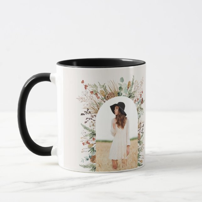 Taza Arco graduado 1 foto terracota botánica moderna (Izquierda)