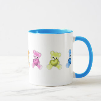 Taza Arco iris del peluche del KRW