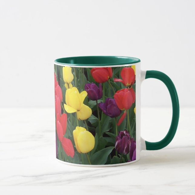 Taza Arco iris del tulipán (Derecha)