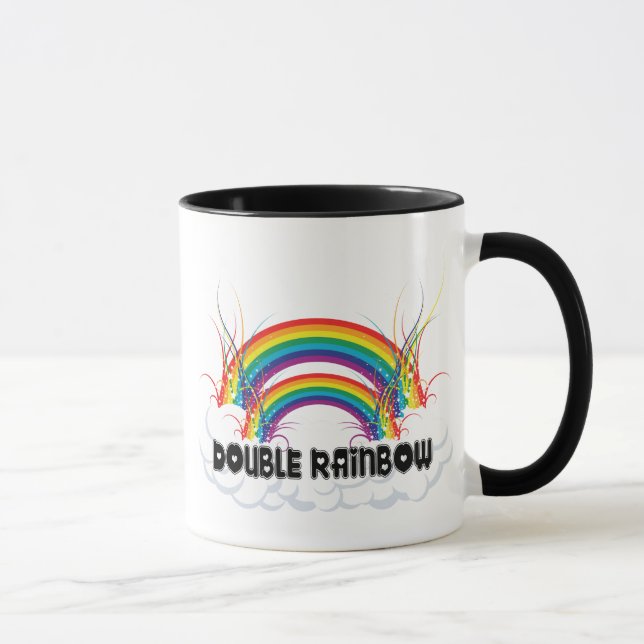 TAZA ARCO IRIS DOBLE (Derecha)