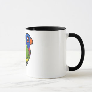Taza Arco iris Lorikeet de Birdorable
