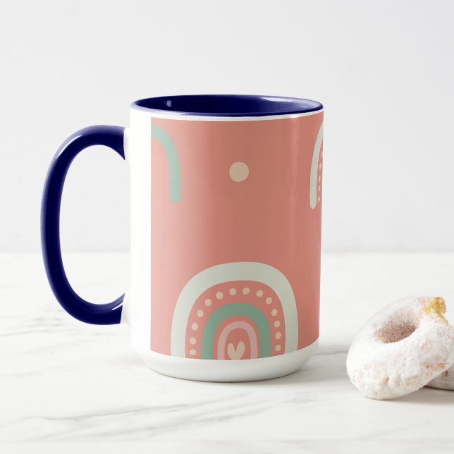 Taza Arcoiris (Con donut)