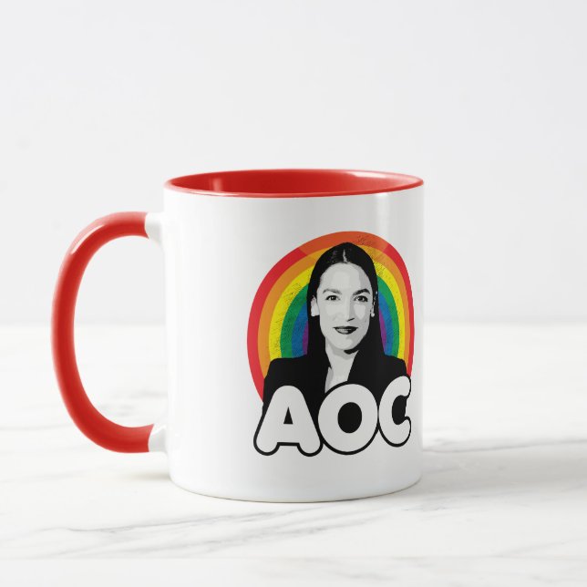 Taza Arcoíris AOC (Izquierda)