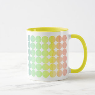 Taza Arcoiris de Polka Dot 1