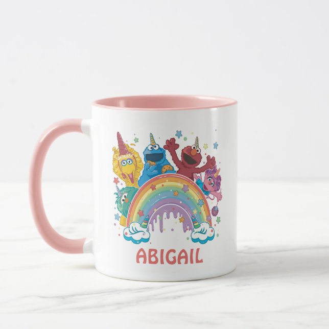 Taza Arcoiris de Sesame Street Unicorn (Izquierda)