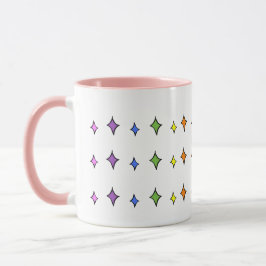 Taza Arcoiris Diamond Mug