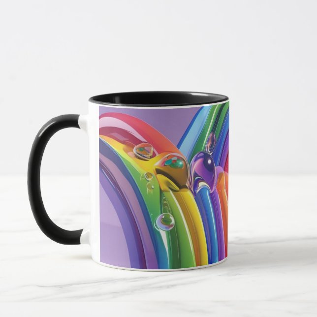 Taza Arcoiris distorsionados (Izquierda)