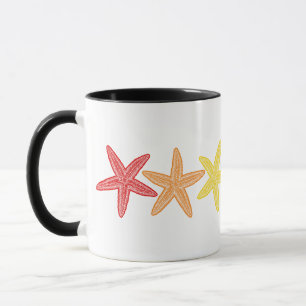 Taza Arcoiris estriado