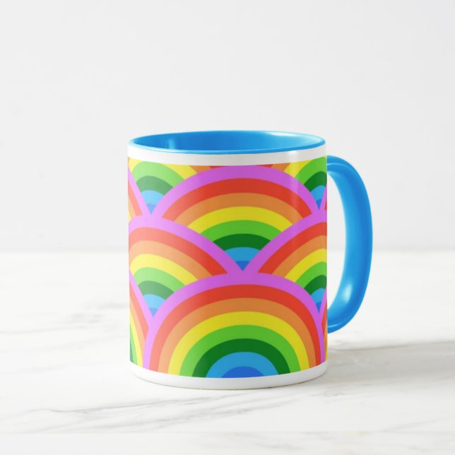 Taza Arcoíris Feliz (Anverso derecho)
