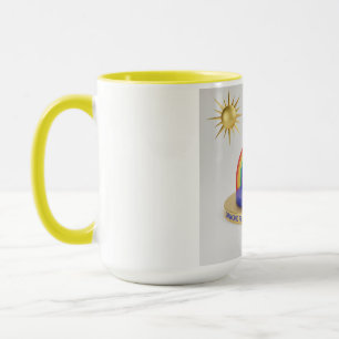 Taza Arcoíris Salpicado de Sol