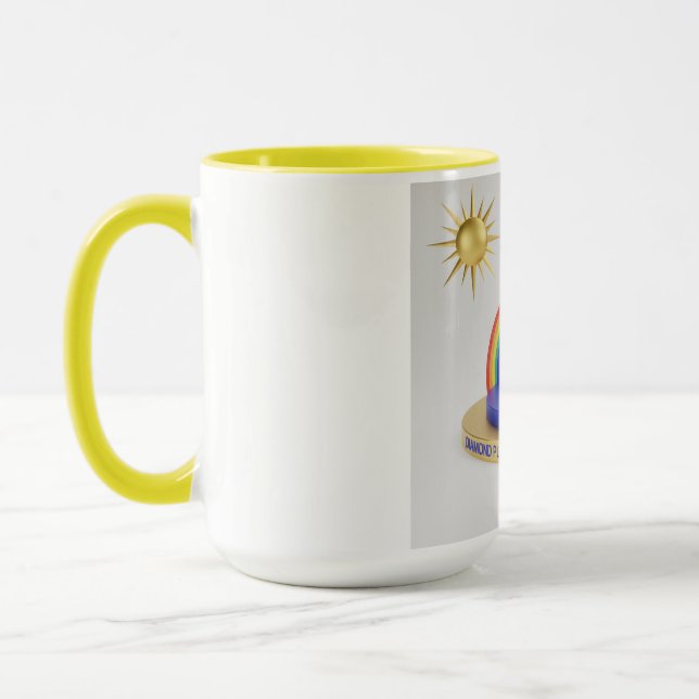 Taza Arcoíris Salpicado de Sol (Izquierda)