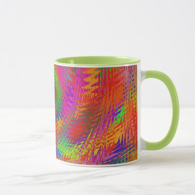 Taza Arcoiris tejido (Derecha)