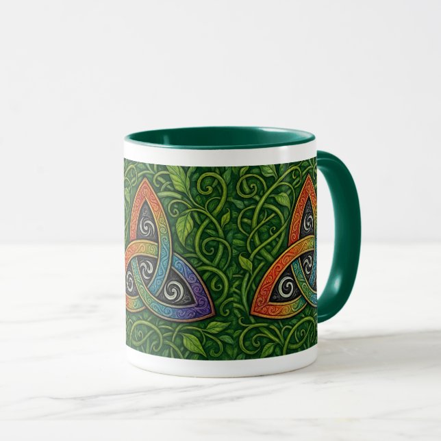 Taza Arcoíris Triquerta (Anverso derecho)