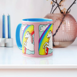 Taza Arcoiris unicornio