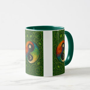 Taza Arcoíris Yin Yang