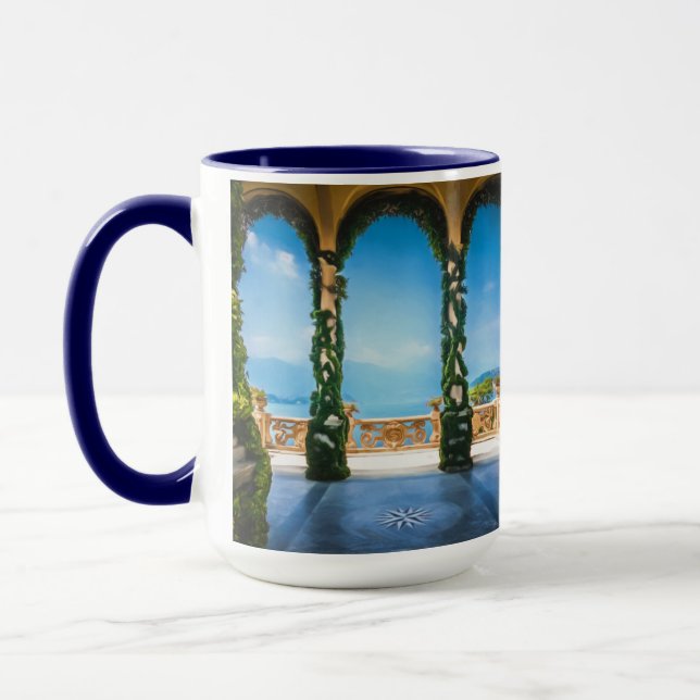 Taza Arcos del viaje elegante del destino de Italia (Izquierda)