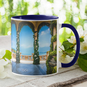 Taza Arcos elegantes de Italia Veranda Lago Como