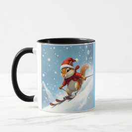 Taza Ardilla bombardeando cuesta abajo
